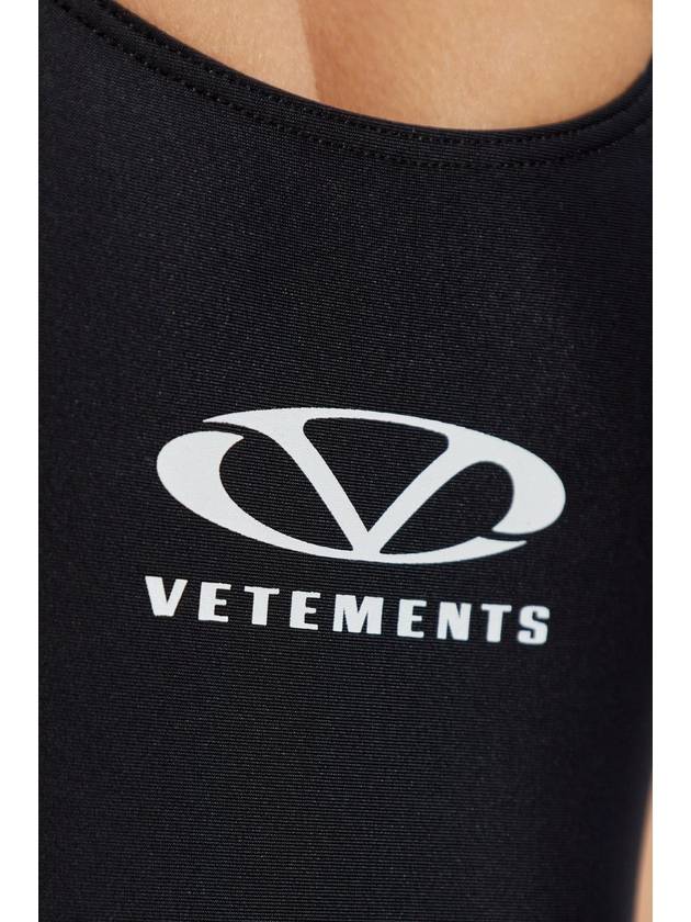 VETEMENTS One-piece Swimsuit, Women's, Black - VETEMENTS - BALAAN 5