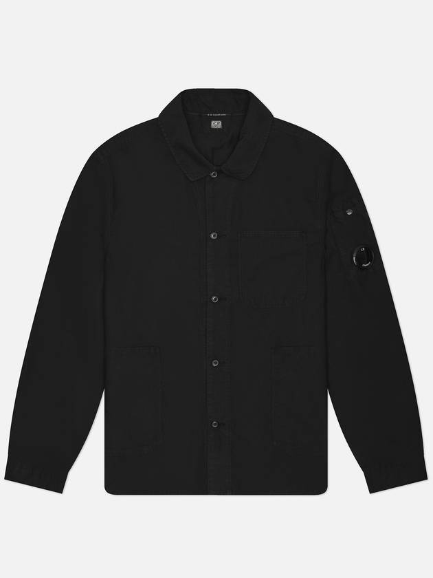 Ottoman Workwear Long Sleeve Shirt Black - CP COMPANY - BALAAN 2