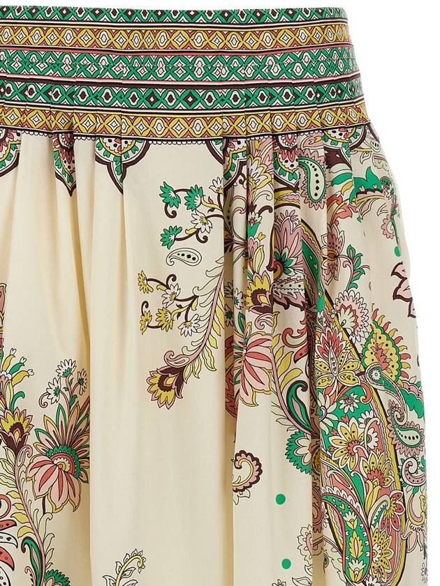 Etro Paisley Flower Skirt - ETRO - BALAAN 3