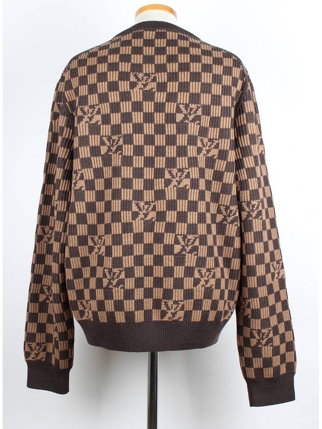 Ribbed Damier Knit XL - LOUIS VUITTON - BALAAN 4