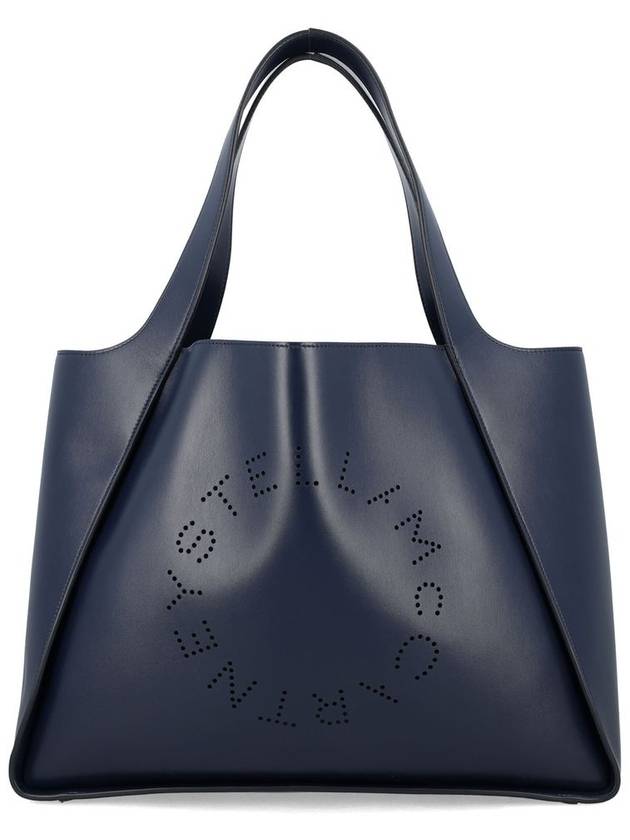 logo tote bag navy - STELLA MCCARTNEY - BALAAN 2