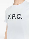 VPC Logo Organic Cotton Short Sleeve T-Shirt White - A.P.C. - BALAAN 6