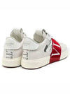 logo band low-top sneakers red white - VALENTINO - BALAAN 7