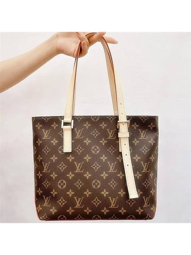 Piano Monogram Tote Bag Brown - LOUIS VUITTON - BALAAN 4