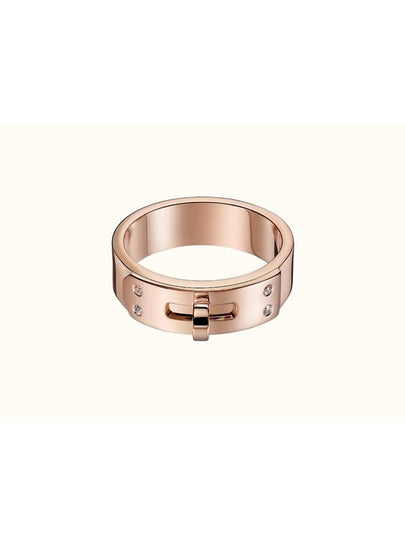 Kelly 18K Ring Rose Gold - HERMES - BALAAN 2