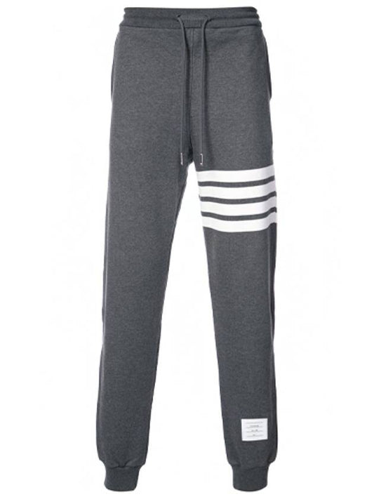 Signature 4 Bar Stripe Track Pants Dark Grey - THOM BROWNE - BALAAN 2