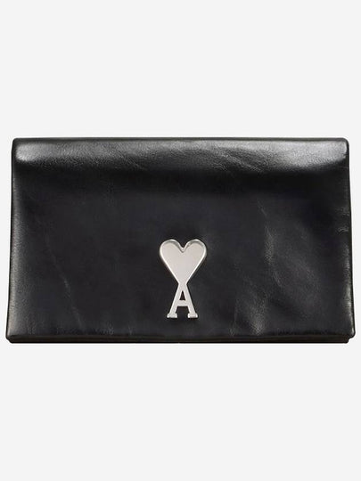 De Coeur Logo Chain Cross Bag Black - AMI - BALAAN 2