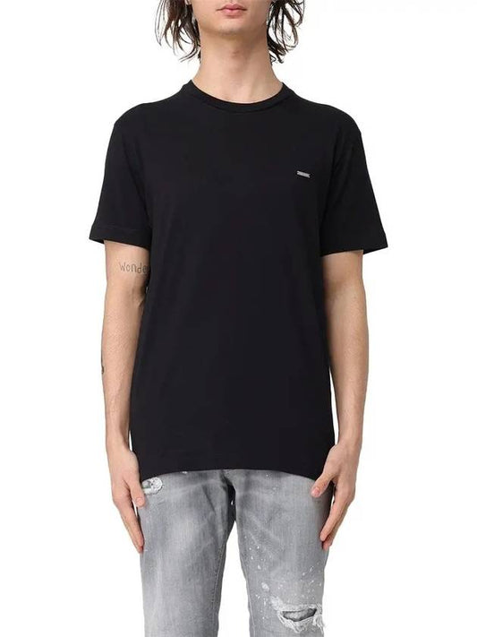 Cool Fit Short Sleeve T-Shirt Black - DSQUARED2 - BALAAN 2