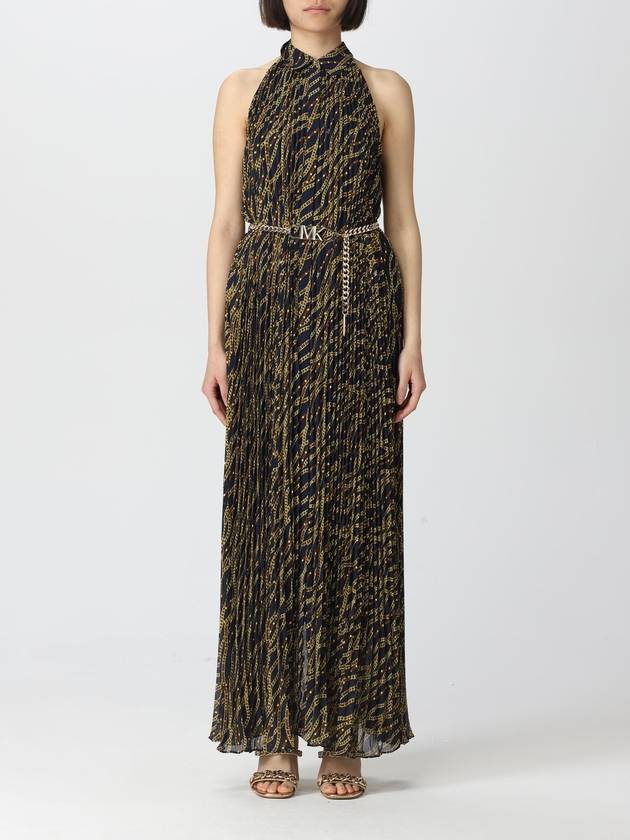 Michael Michael Kors dress in georgette - MICHAEL KORS - BALAAN 1