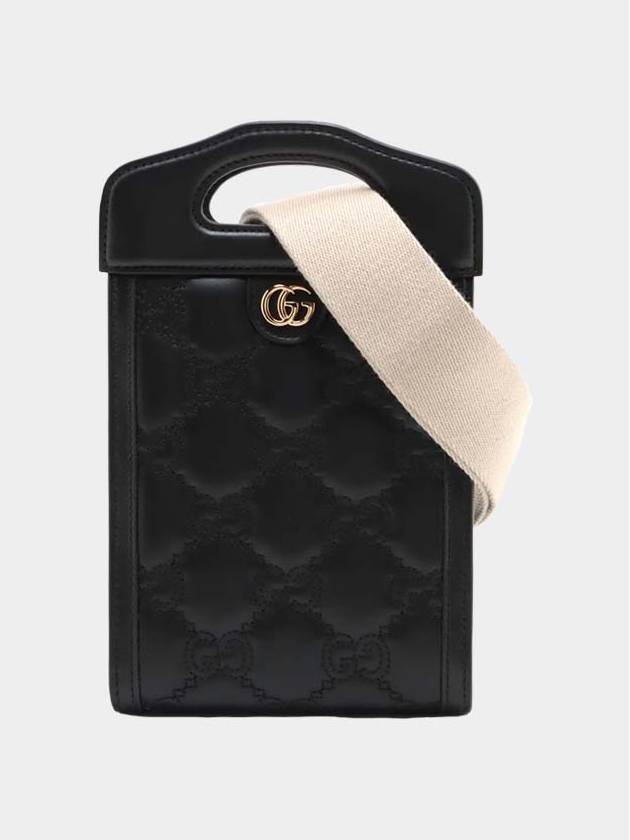 GG Matelasse Mini Bag Black - GUCCI - BALAAN 2