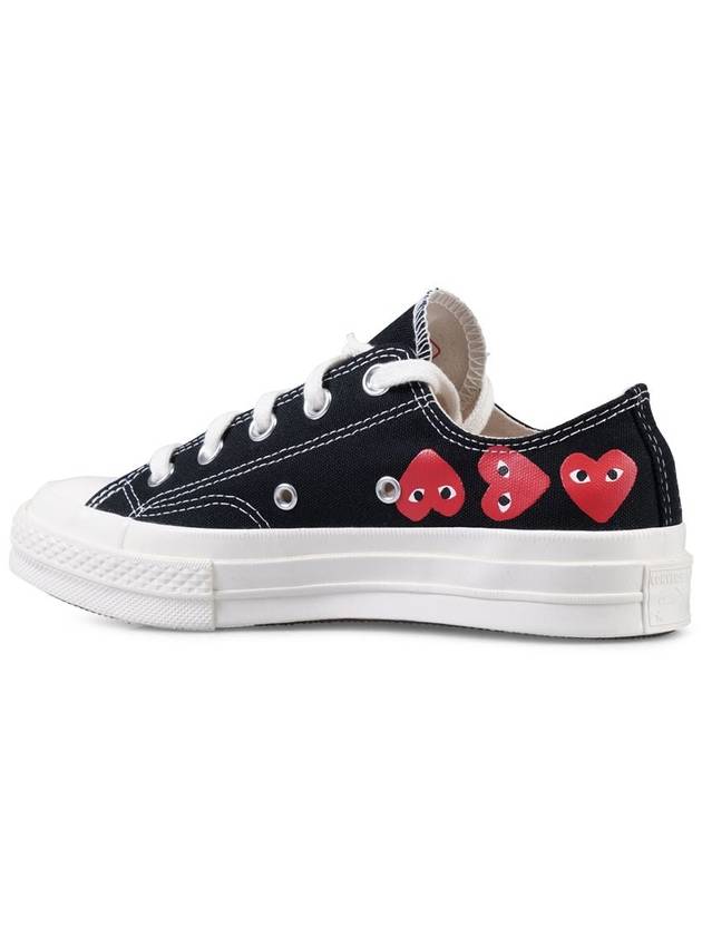 Comme Des Garçons Play X Converse Chuck Taylor `70 Multiheart Low Shoes - COMME DES GARCONS PLAY - BALAAN 3