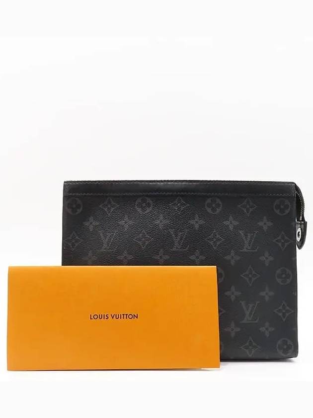 M61692 Monogram Eclipse Pochette Voyage MM Clutch - LOUIS VUITTON - BALAAN 1