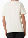 Le Gros Grain Logo Short Sleeve T-Shirt Beige - JACQUEMUS - BALAAN 4