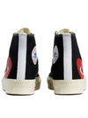 Chuck Taylor High Top Sneakers P1 K112 1 Black - COMME DES GARCONS - BALAAN 7