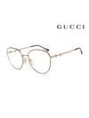 Glasses Frame GG0880O 005 Square Metal Men Women Glasses - GUCCI - BALAAN.