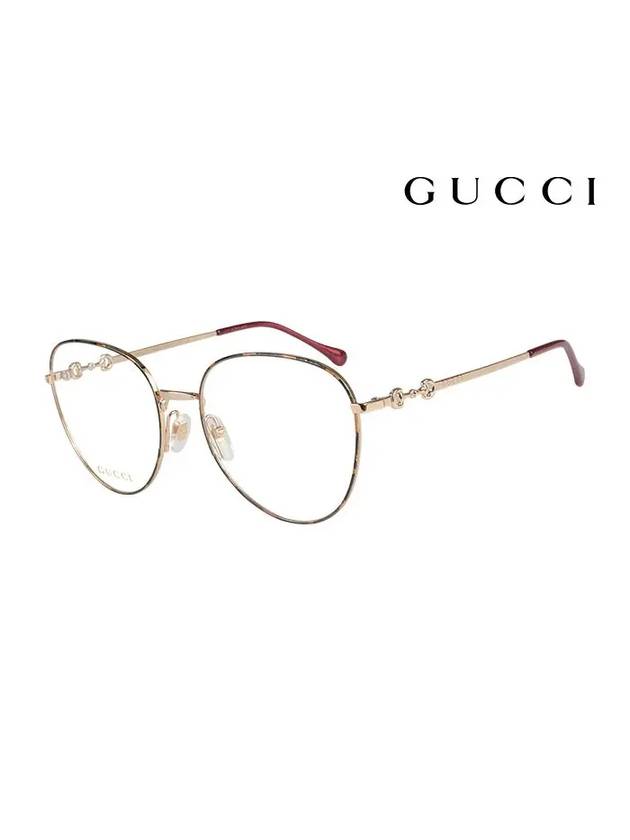 Glasses Frame GG0880O 005 Square Metal Men Women Glasses - GUCCI - BALAAN.