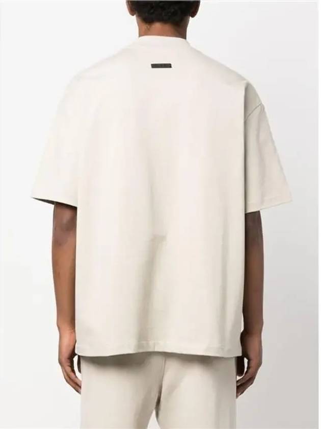 Eternal Crew Neck Cotton Short Sleeve T-Shirt Oatmeal - FEAR OF GOD - BALAAN 5