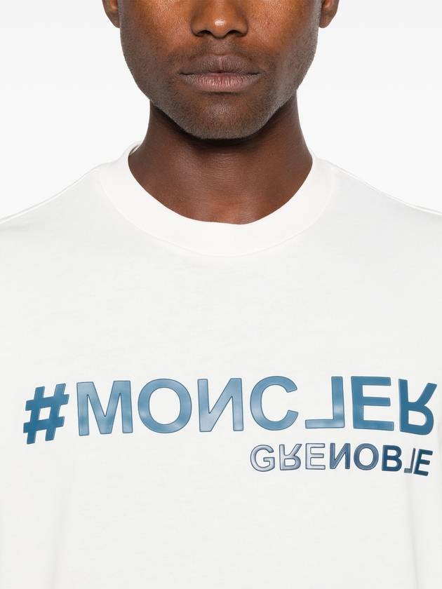 Grenoble logo t-shirt - MONCLER - BALAAN 5