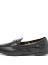 Ballet Double T Napa Leather Loafers Black - TORY BURCH - BALAAN 3