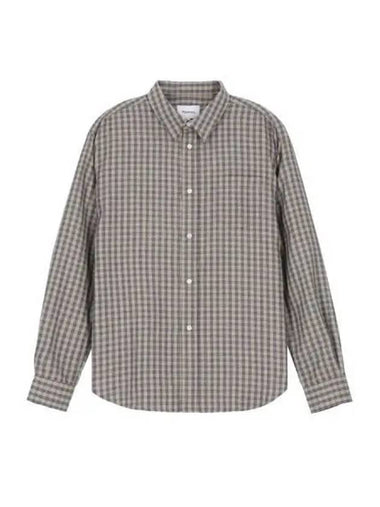 Carlo Shirt Blue Check - PALMES - BALAAN 1