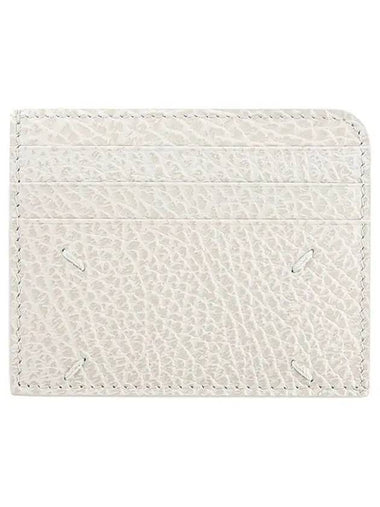 Stitch Card Wallet Light Grey - MAISON MARGIELA - BALAAN 1