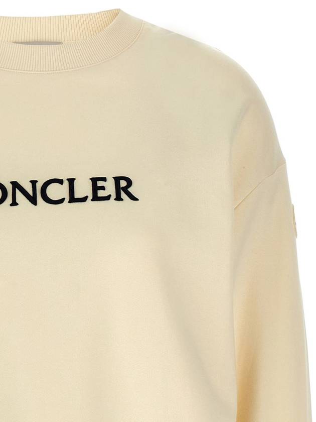 Moncler Logo Embroidery Sweatshirt - MONCLER - BALAAN 3