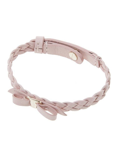 Vara Bow Leather Bracelet Macaron - SALVATORE FERRAGAMO - BALAAN 1