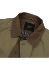 Men s color collar hidden button field trench coat CO105A - IKALOOOK - BALAAN 9