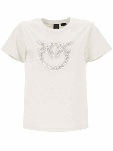 Pinko White Cotton T-Shirt - PINKO - BALAAN 1