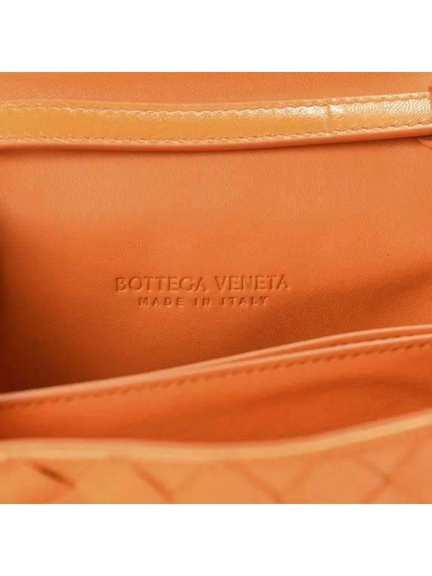 Mini Intrecciato Cross Bag Orange - BOTTEGA VENETA - BALAAN 7