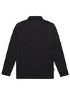 Woven Eri Half Zip Up T-Shirt 9104GZSPBLACK - BLACK&WHITE - BALAAN 3