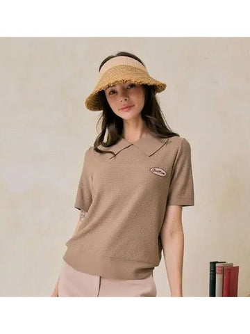 Cube Cara Short Sleeve Brown - BENECIA12 - BALAAN 1