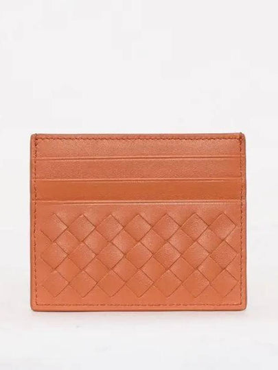 Intrecciato Card Wallet Orange - BOTTEGA VENETA - BALAAN 2