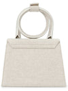 Le Chiquito Noeud Coiled Tote Bag Light Greige - JACQUEMUS - BALAAN 5