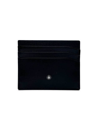 Meisterstuck Leather Card Wallet Black - MONTBLANC - BALAAN 2