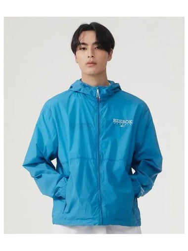 Classic Vector Stretch Windbreaker Blue - REEBOK - BALAAN 1