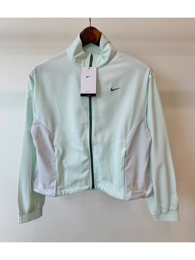 One Dri Fit Loose Zip-Up Jacket Barely Green - NIKE - BALAAN 9