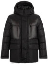 JUKE Hooded Down Parka Black - PEUTEREY - BALAAN 1