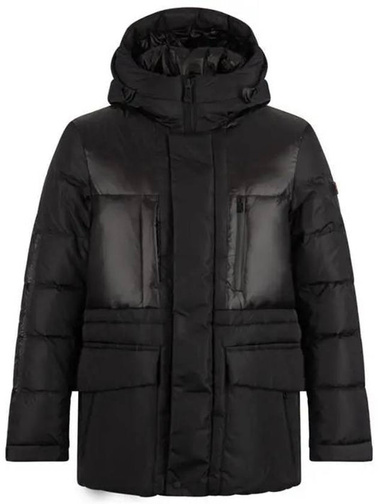 JUKE Hooded Down Parka Black - PEUTEREY - BALAAN 1