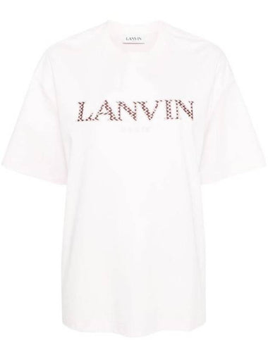 Long Sleeve T-Shirt RW TS0022 J207 P24 502 PINK - LANVIN - BALAAN 1