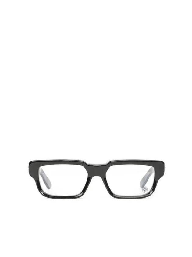 Chrome Hearts 2 THICK square frame glasses 684494491423 - CHROME HEARTS - BALAAN 1