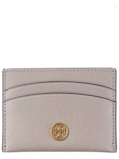 Robinson Card Wallet Grey - TORY BURCH - BALAAN 2