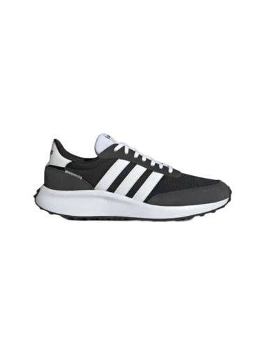 Run 70s Lifestyle Low Top Sneakers Black - ADIDAS - BALAAN 1