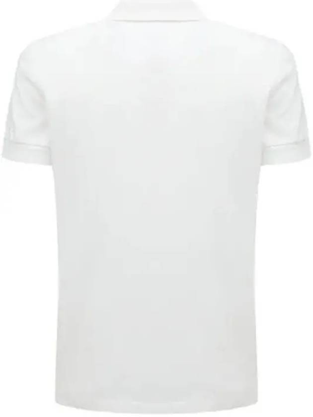 Garmentdyed cotton polo shortsleeved Tshirt - TOM FORD - BALAAN 3