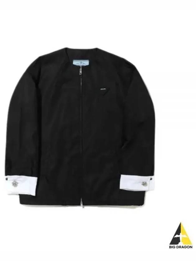 Re-Nylon Blouson Jacket Black - PRADA - BALAAN 2