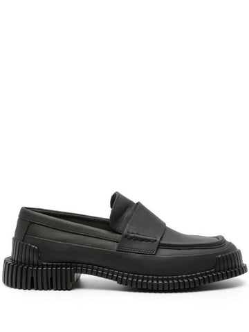 WoMen's Fix Leather Loafers Black - CAMPER - BALAAN 1