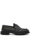 Women's Fix Leather Loafers Black - CAMPER - BALAAN 1