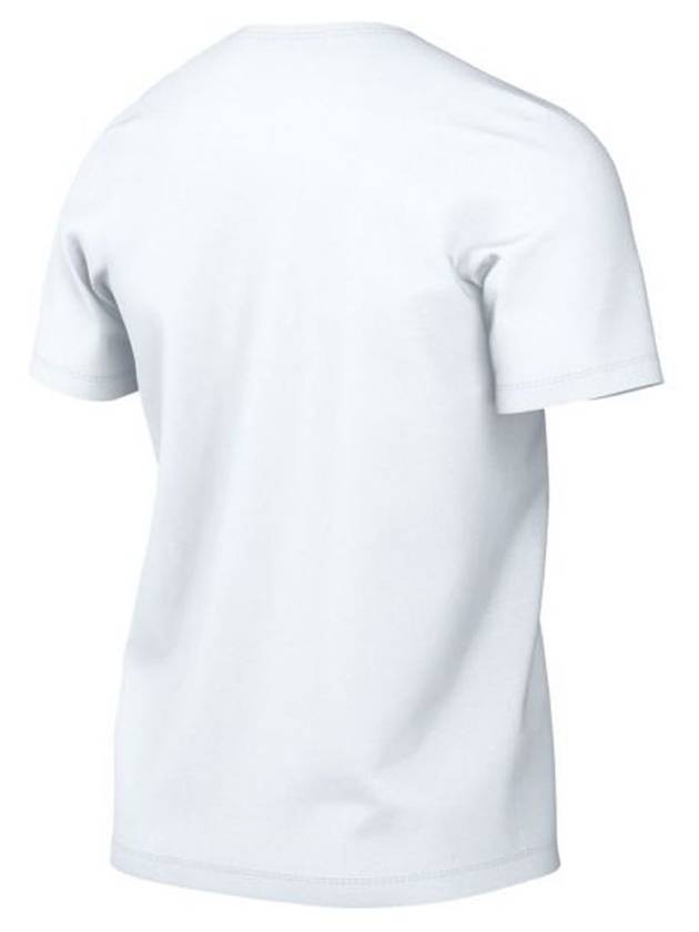 Men's Sportswear 6MO Swoosh Short Sleeve T-Shirt White - NIKE - BALAAN 3