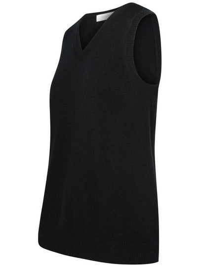 Sportmax Black Wool Blend Vest - MAX MARA SPORTMAX - BALAAN 2