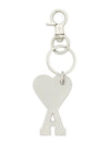 Heart Logo Keyholder Black - AMI - BALAAN 3